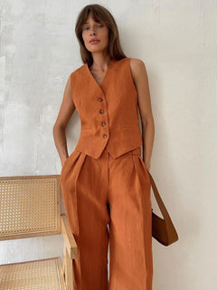 Women's Chic Vest ＆ Pants