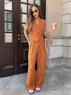 Women's Chic Vest ＆ Pants